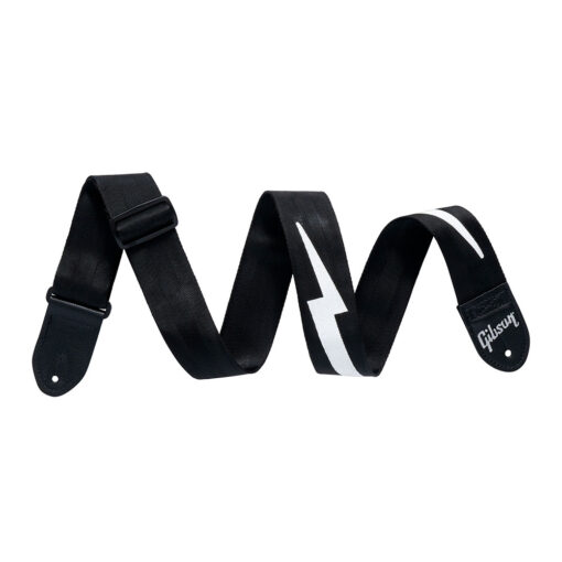 CORREA GIBSON NEGRA BOLT RAYO - ASBOLT-BLK