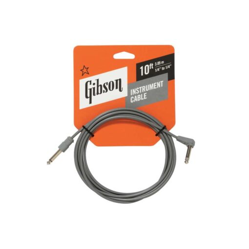 Cable de instrumento vintage original-GIBSON-CAB10-GRY-GRIS