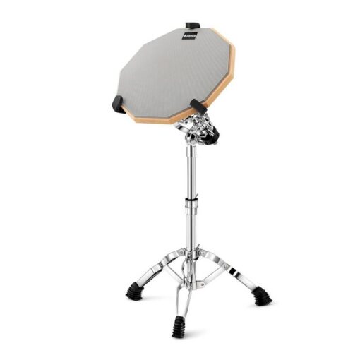 SET CON SOPORTE PARA PAD DE PRACTICA - DONNER - EC2003 - PLATEADO