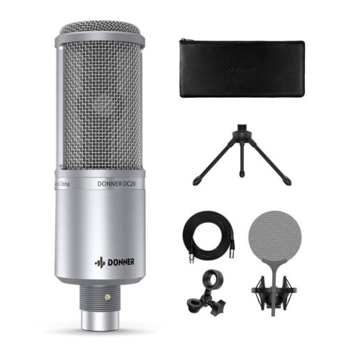 Micrófono Condensador - DC20 - EC2800 - Gris