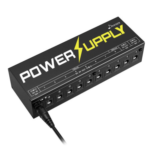 FUENTE DE ALIMENTACIÓN PEDALES 10 SALIDAS - POWER SUPPLY - EC811