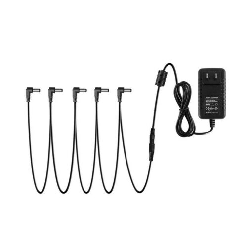 FUENTE DE ALIMENTACIÓN PEDALES 5 SALIDAS SIMULTANEAS - EC836