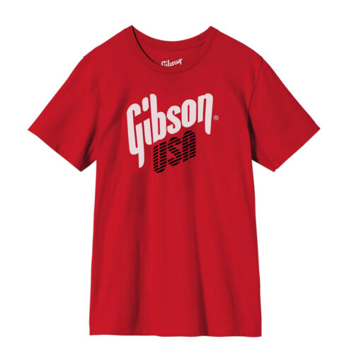 POLO GIBSON USA ROJO - TALLA L - GA-TEE-USA-RED-LG