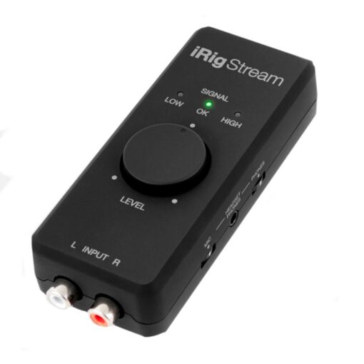Interfaz de Audio - iRig Stream - IP-IRIG-STREAM-IN - Negro