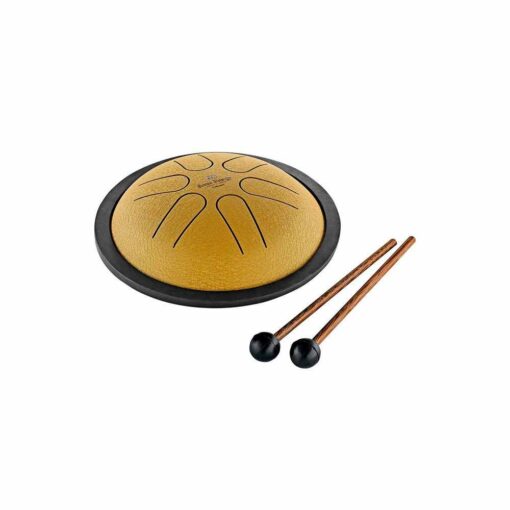 MINI TAMBOR DE LENGUETA DE ACERO EN SI MAYOR - MEINL SONIC ENERGY - MSTD3G - DORADO