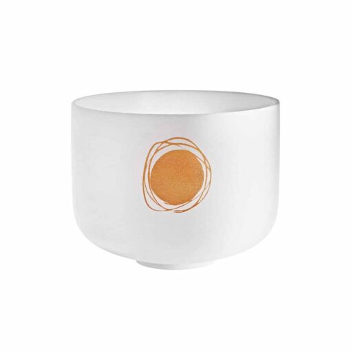 CUENCO DE CUARZO PLANETARIO RESONANCIA DE SCHUMANN - MEINL SONIC ENERGY - PCSB12SF - BLANCO